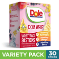 thumbnail image 2 of (2 pack) Dole Whip Powder Drink Mix Variety Pack, Pineapple, Mango, & Berry, Zero Sugar, 30 Sticks, 2 of 6