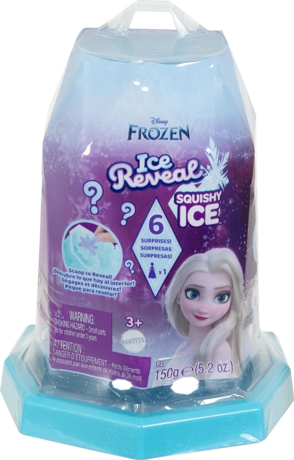 Disney Frozen Ice Reveal Surprise Small Doll with Gel, Character Friend & Accessories (Dolls May Vary)
