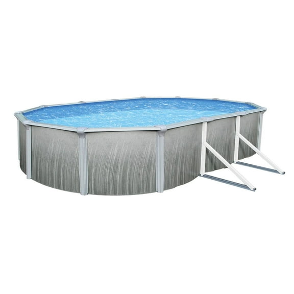 Blue Wave Martinique 12'x24' Oval 52'' Steel Swimming Pool
