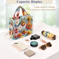 thumbnail image 5 of FORMRS Womens Corduroy Tote Bag Crossbody Shoulder Handbag with Pocket, Watercolor Tomatoes, 5 of 7