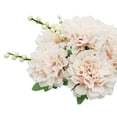 thumbnail image 4 of Centro de mesa de flores artificiales, mesa para el hogar, decoración floral, banquete de boda, tela de seda, flor falsa, rosa Advancent HA6703-03B, 4 of 6