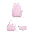 thumbnail image 3 of FYDUU 3Pcs Backpack for Girls Schoolbag with Lunch Box Pencil Case Lightweight Backpack Set Kids School Bag Bookbag Fashion Daypack, 3 of 7