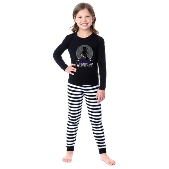 The Addams Family Wednesday Family 2 Piece Unisex Sleep Pajama Set