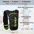 thumbnail image 3 of Chaleco hidratante para correr, mochila Azarxis de 5 litros para mujeres y hombres, 3 of 9