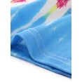 thumbnail image 5 of Agnes Orinda Women's Plus Size Tank Top Tie Dye V-neck Sleeveless Tshirts Summer Casual Basic Tees 1X Blue, 5 of 6