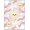Pastel Rainbow Multicolor, Pattern 3, variant on ODIKA Cloud Cartoon Sky With Tie Dye Sun Border And Scattered Stars Rainbow Flowing Stain Resistant Flatwoven for Entryway, Kitchen, Mudroom