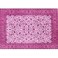 thumbnail image 1 of Ahgly Company Indoor Rectangle Persian Pink Traditional Area Rugs, 7' x 9', 1 of 4
