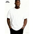 thumbnail image 5 of 2-Pack Men's 100% Cotton Crew Neck Short-Sleeve T-Shirts, 180g, 1.5% Shrinkage Rate, Bulk, 5 of 8