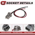 thumbnail image 4 of 1 Juego de Cableado de Zócalo de Luz de Freno para Honda Accord 2005-2017 No.33513S50003/33515-S50-003 Conector de Bombilla de Luz Trasera, 4 of 7