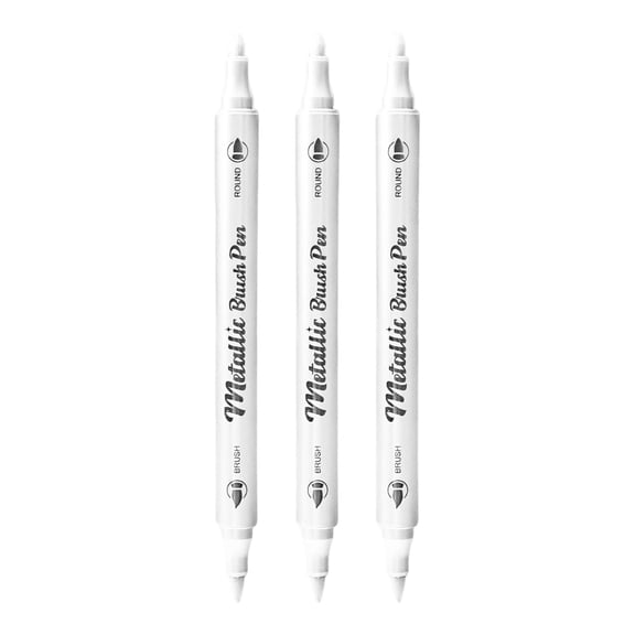 Acrylic Paint Marker Pen White Fine Tip for DIY Art Craft on Rock Glass and More 1ml