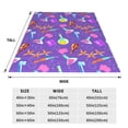 thumbnail image 3 of Fuzoiu Chemistry Tools Print Ultra-Soft Micro Fleece Blanket,All Seasons Flannel Throw, Lightweight Blanket for Bed, Sofa, Couch, Movie Night, Camping, and Travel-80"x60", 3 of 7