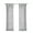Light Grey, variant on Gracie Mills Anatole Twisted Tab Voile Sheer Window Pair - GRACE-10431