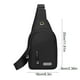 thumbnail image 3 of Mejor bandolera para hombres y mujeres - Bolsa deportiva para el pecho con múltiples bolsillos, correa ajustable para correr, senderismo y uso diario, 3 of 6