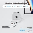 thumbnail image 4 of Hub Stand USB-C y carcasa SSD M.2 de 4 TB para Mac mini M4, 4 of 7