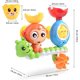 thumbnail image 5 of Juguete de baño, juguete de baño, juguete para bañera, estación de agua en cascada con fuente de vaso apilable, juguete de ducha para regalo de bebés y niños, 5 of 5