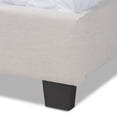 thumbnail image 6 of Baxton Studio Ansa Modern and Contemporary Beige Fabric Upholstered King Size Bed, 6 of 8