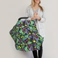 thumbnail image 3 of Haiem Watercolor Cactuses Baby Nursing Cover & Nursing Poncho - Multi Use Cover for Baby Car Seat Canopy, Stroller Cover, 360°Full Privacy Breastfeeding Coverage, 3 of 9