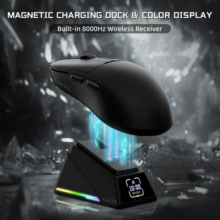 mouse EGPN787G105W ジャンク ATTACK SHARK x AJAZZ AJ159 APEX PAW3950 Triple Mode Gaming