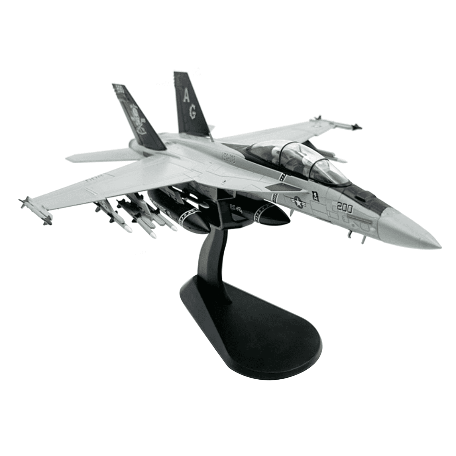 1/72 Scale American F/A-18F Super Hornet Alloy Aircraft Model High Simulation Collectible Display for Aviation Enthusiasts