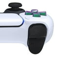 thumbnail image 3 of eXtremeRate Split Dpad Buttons Chameleon Green Purple Independent Dpad Direction Buttons for PS5 EDGE Controller, 3 of 9