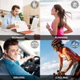 thumbnail image 2 of Auriculares de oído abierto Pmjebe Bone Conduction 8GB Bluetooth 5.3, 2 of 9