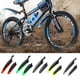 thumbnail image 5 of Advancent 1 par de guardabarros delantero y trasero elegante para bicicleta MTB, juego de guardabarros de plástico para bicicleta de montaña, Type2 NO2 Advancent OD0940-06, 5 of 6