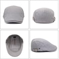 thumbnail image 5 of Newsboy Hats for Men Flat Cap Cotton Adjustable Breathable Irish Cabbie Ivy Driving Hunting Hat, 5 of 7