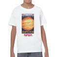 thumbnail image 2 of Officially Licensed Nasa Witness the Storms on Jupiter Youth's T-shirt, 2 of 3