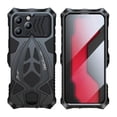 thumbnail image 1 of LUPHIE For iPhone 16 Pro Max Case Sports Car Design Shockproof Metal+TPU Phone Cover with Screen Pro, 1 of 5