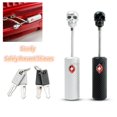 thumbnail image 1 of Mini Firm Taro Wire Rope Lock Customs Password lock Luggage Lock Suitcase Lock (Black), 1 of 8