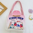thumbnail image 3 of Bolsa Bolso de lona de dibujos animados para mujer, Bolso de moda Harajuku para axilas, Bolso diario versátil para niñas, 3 of 6