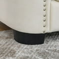 thumbnail image 5 of 77-Inch Modern Velvet 3-Seater Sofa for Living Room, Bedroom, Apartment, Office, 5 of 12