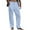 Light Blue, variant on Xysaqa Men's Cotton Linen Pants Drawstring Elastic Waist Lightweight Pant Summer Loose Casual Beach Trousers (Big & Tall Sizes)