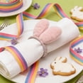 thumbnail image 6 of Qiopertar Western Style Easter Napkin Rings, Bunny Decorations Napkin Clips for Holiday Table Setting, Easter Bunny Napkin Holders for Hotel Restaurant Party Family Dinner Decor, Pink, 6 of 6