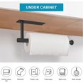 thumbnail image 2 of Estantes flotantes para colgar en la pared, estantes para decoración de paredes, almacenamiento | Estante de pared de madera y metal para sala de estar, dormitorio, baño, cocina, estilo 4, 2 of 4