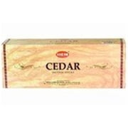 Hem Cedar Incense Sticks - 120 Stick Bulk Box (6 Inner Tubes of 20)