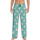 thumbnail image 1 of Balery Pig And Flower Pantalones de pijama para hombre, pijama ultraligero, pantalón de descanso-Small, 1 of 6