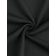 thumbnail image 5 of Conjunto de dos piezas para mujer de tallas grandes Agnes Orinda, con escote cuadrado, mangas cortas y pantalones, ajuste casual, 4X, negro, 5 of 6
