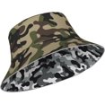 thumbnail image 5 of Funny Bucket Hats for Men Women Summer Beach Fisherman Hat Double Sided Wearing Sun Cap Travel Outdoor Hiking, 5 of 6