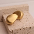 thumbnail image 5 of Gold Crystal Hoop Huggie Earrings for Women - Trendy Unique Sparkly Rhinestone CZ Thick Earings Hypoallergenic Wedding Prom Bridal Fashion Fairy Jewelry Gift, 5 of 13
