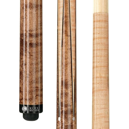 Hustler Sneaky Pete Pool - Lucasi Custom Super Birds-Eye Maple Sneaky Pete Pool Cue with Upgraded Shaft