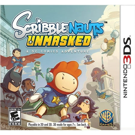 Resultado de imagen para Scribblenauts Unmasked 3DS