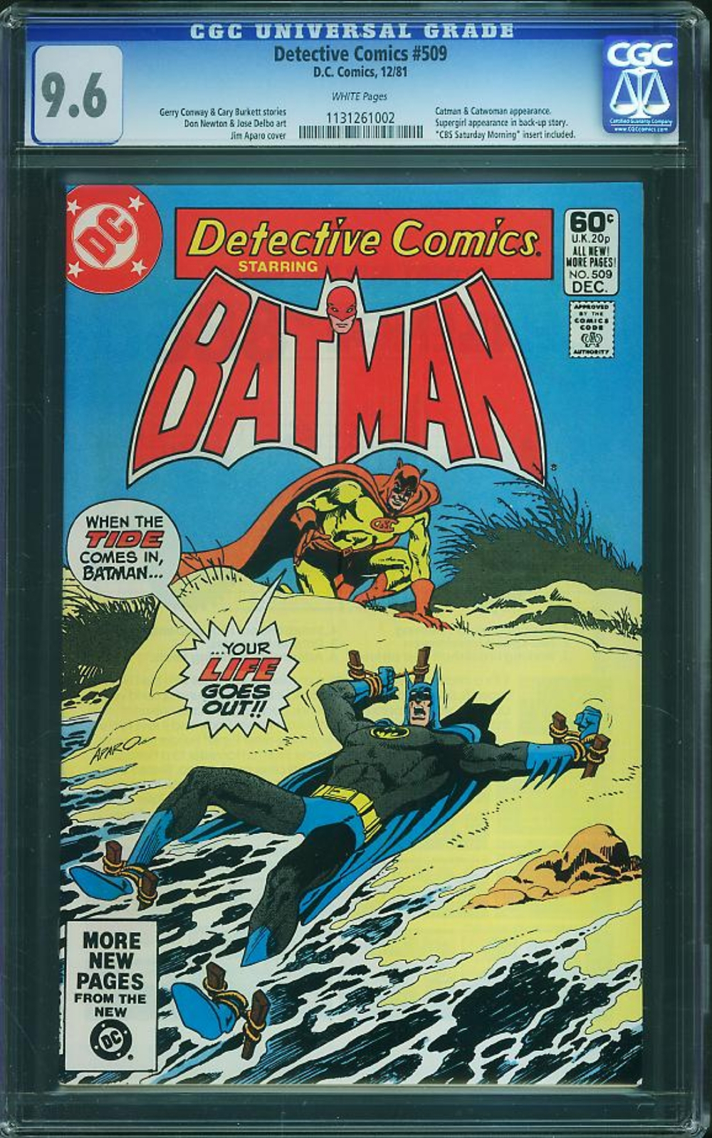 Cover of Detective Comics #509