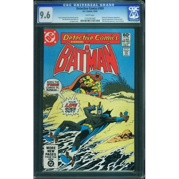 Detective Comics #509 - CGC 9.6 Comic Book