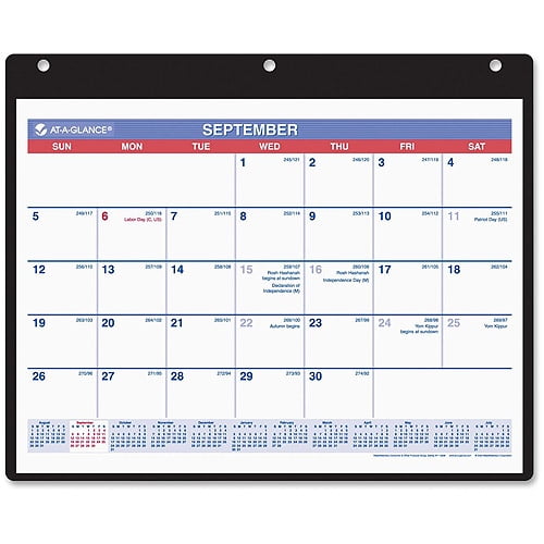 ATAGLANCE 16Month Dated Wall/Desk Calendar