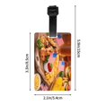 thumbnail image 4 of PAYOHTO Luggage Tags for Suitcases Table with Food for USA Day PVC Lable for Travel Bag, 4 of 7
