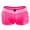 Hot Pink, variant on Women's Boyshorts Ruffled Bloomers Lace Panties Sheer Floral Cute Lace Shorts Dance Underwear Women Underwear Pack One Size