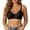 Black, variant on Everyday Bra Women Wireless Seamless Coverage Bra Light Support Non Straps Side Coverage Machine Washable Comfort Bralette,White,36