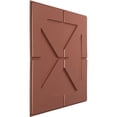 thumbnail image 2 of Ekena Millwork 19 5/8"W x 19 5/8"H Xander EnduraWall Decorative 3D Wall Panel, Universal Pearl Metallic Champagne Pink (Covers 2.67 Sq. Ft.), 2 of 6