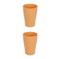 thumbnail image 2 of kurtrusly Wash Cup Multi-Functional Toothbrush Cups Reusable Simple Style Bottle Mug Washing Brush Holder Bathroom Accessories Yellow 2Set, 2 of 6